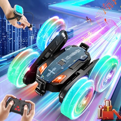 Remote Control Car - Double-Sided 360° Rotating, 4WD