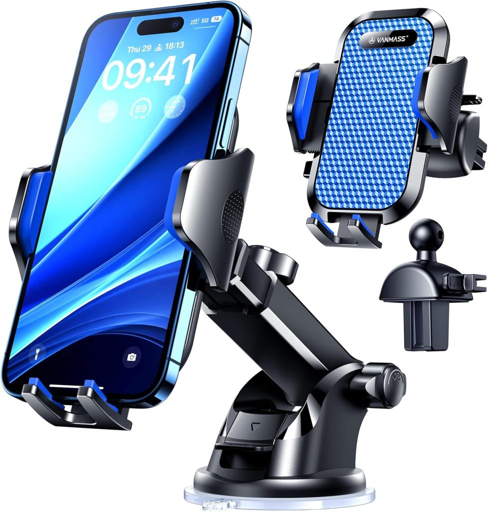 VANMASS 2024 Best Military-Grade Phone Holders for Your Car