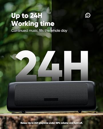 Bluetooth Speaker with HD Sound, Portable Wireless