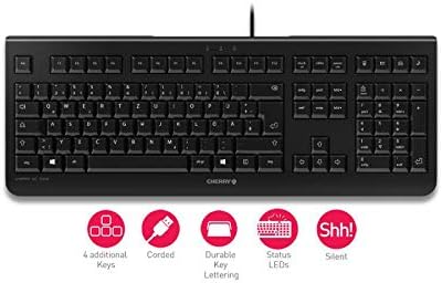 Cherry KC 1000 Black USB KEYBOARD